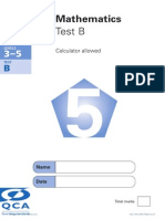 Year 5 Optional 2003 Mathematics Paper b