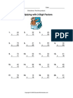 Double Digit Multiplication 2