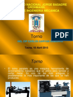 Procesos de Manufactura I - Clase 1 - Torno(10 Abril2013).ppt