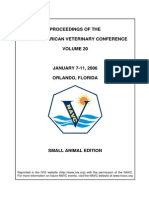 NAVC Small Animal Proceedings Volume 20