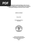 Download Analisis Pengaruh Kinerja Keuangan by athink SN176777446 doc pdf