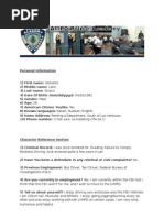 LVMPD Application Form