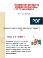 General Management of A Case of Poisoning