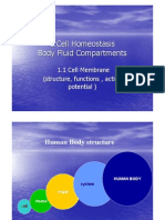 LECTURE 2 - Membrana, Transport, Compartimente Lichidiene