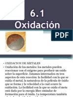 6.1 Oxidacion