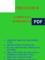 Construccion II-cap i - Introduccion