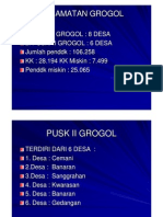 pengembangan desa siaga dalam pelayanan pkd di desa gedangan kecamatan grogol