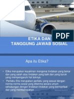 Etika Dan Tanggung Jawab Sosial