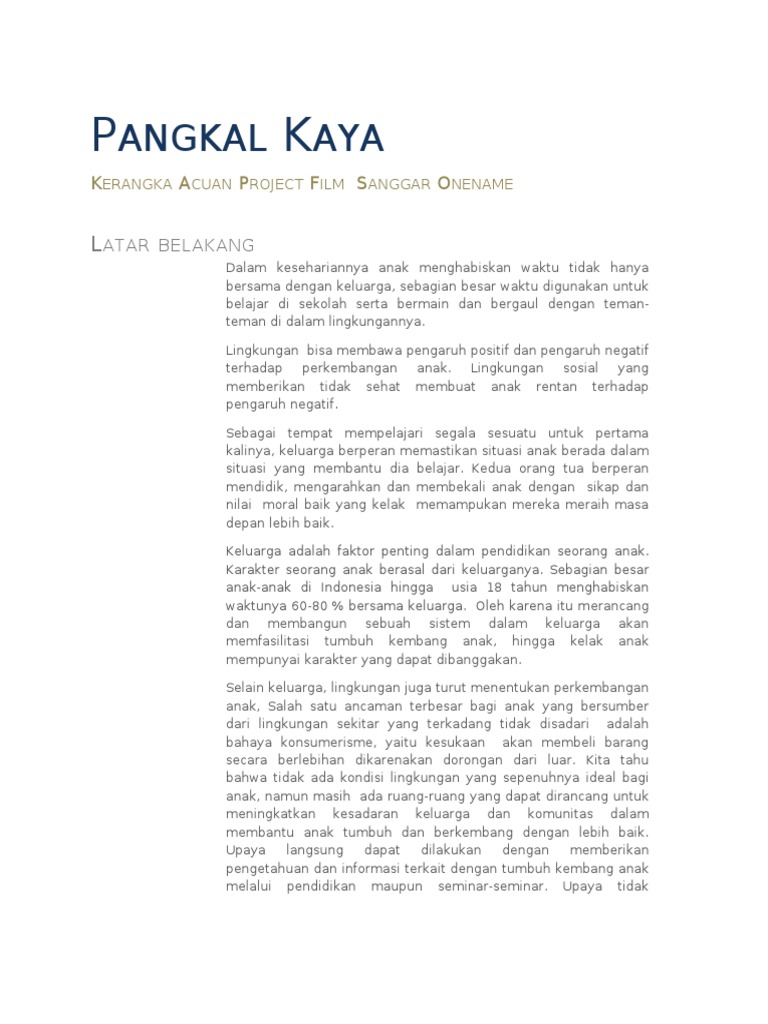 Naskah Film Pendek