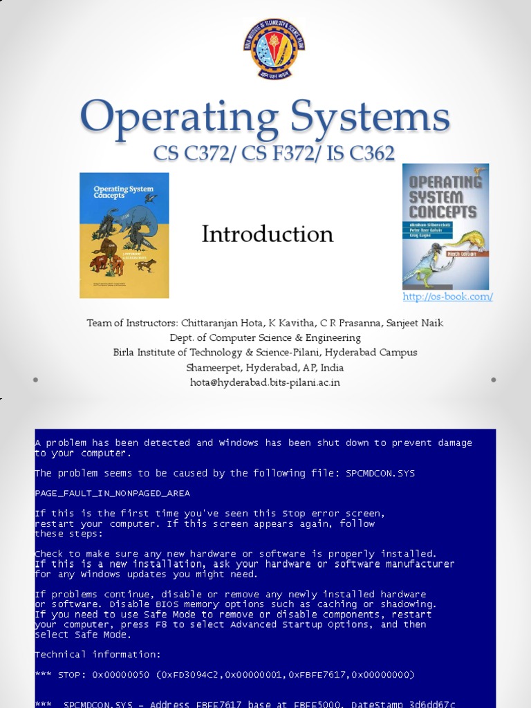 Operating Systems Course Overview | PDF | Art | Computers