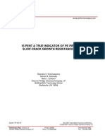 PP818-TN PENT Slow Crack Growth Resistance