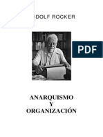 R. Rocker - Anarquismo y Organizaciion