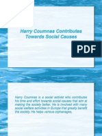 Harry Coumnas Contributes Towards Social Causes