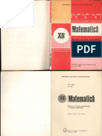 Matematica XII 1988 Probabilitati