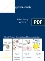 Hypersensitivity: Robert Beatty MCB150