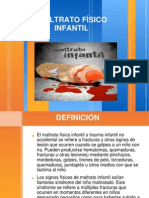 El Maltrato Infantil, Power Point - Verdadero