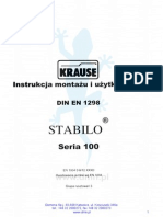 Rusztowanie Krause Stabilo 100 - DTR