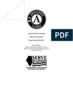 AmeriCorps State ProgramRequest For ProposalsProject Period 2014-2017