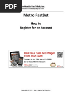 Download Metro FastBet - How to Register for an Account by MetroManilaTurf SN176843124 doc pdf