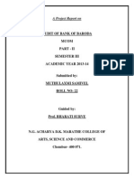 Bank of Baroda Index