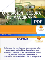 Capacitacion en Operacion Segura de Maquinas