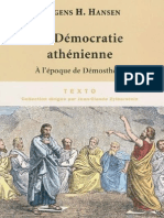 Mogens-Herman Hansen, Serge Bardet - La démocratie athénienne à l'époque de Démosthène : Structure, principes et idéologie
