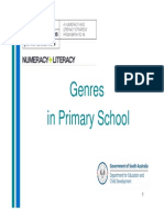 Genres in Primary School 3