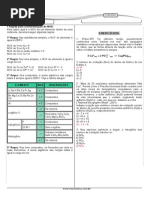 EXERCÍCIOS numero de oxidacao