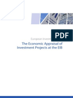 Economic Appraisal of Investment Projects en