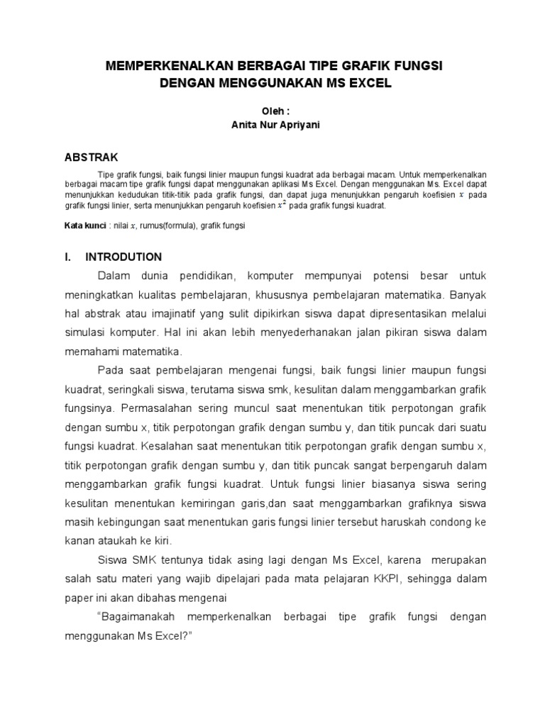 contoh term paper