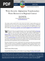 CFC Thematic Report - Water Security