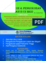 Pengukuran Dan Alat Ukur Listrik