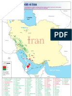 Iran Oil and Gas Fields Map (Old Reservoirs)