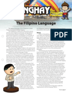 The Filipino Language: The National Language of the Philippines