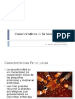 Características de La Asociatividad