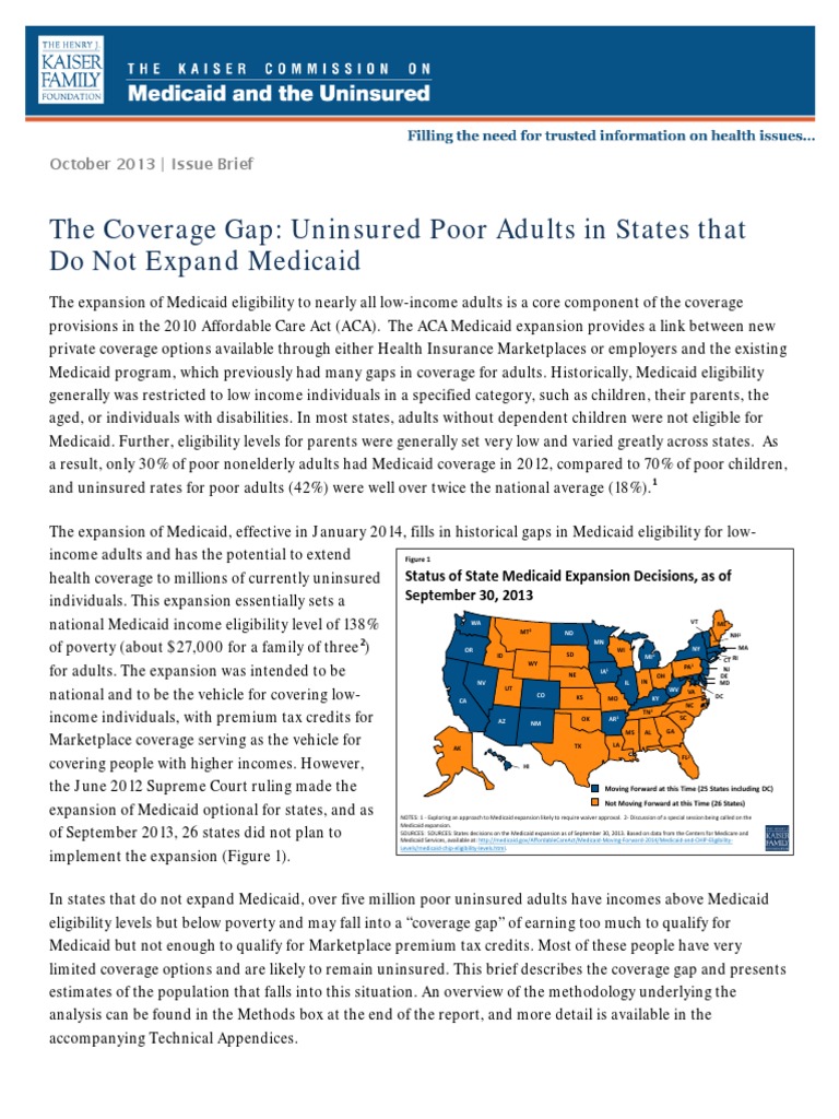 Kaiser Family Foundation report Medicaid Patient Protection And