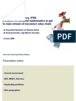 MCEV Vs IFRS