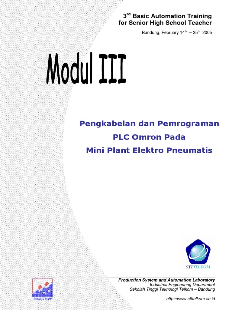 Pengkabelan dan Pemrograman PLC Omron | PDF