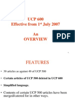 UCP 600 Effective From 1 July 2007 An