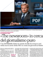 The Newsroom in Cerca Del Giornalismo Puro