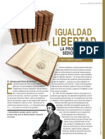 Igualdad y Libertad La Propaganda Sediciosa