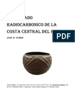 UN FECHADO RADIOCARBONICO DE LA COSTA CENTRAL DEL PERU / "A Radiocarbon Date From de Central Coast of Peru" Louis M. Stumer (1961)