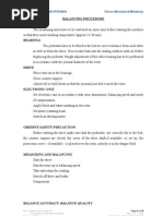 Download Balancing Procedure by MirzaAminudin SN17689771 doc pdf