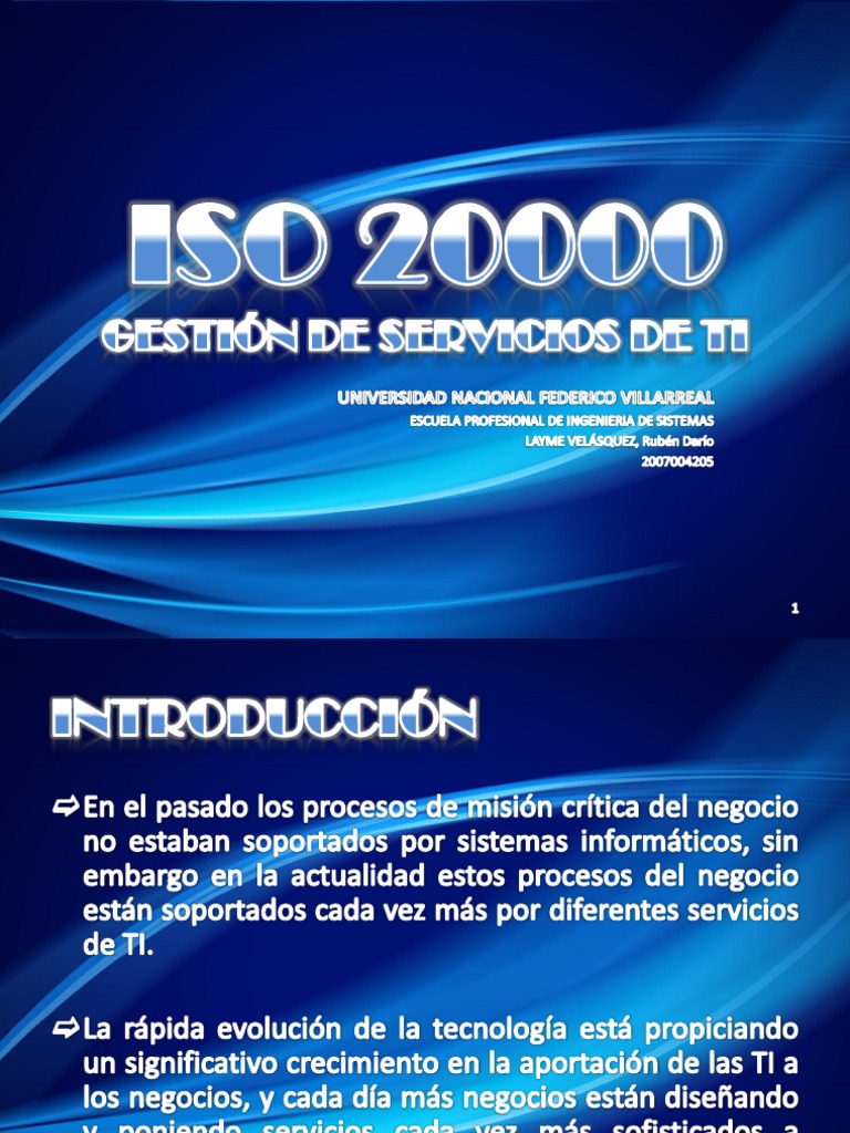 Guía de Implementación ISO/IEC 20000 | PDF | Negocios | Tecnología