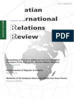 Croatian international relations review