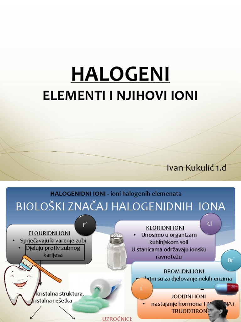 Halogen I | PDF