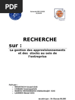 Download groupe n01 - la gestion des approvisionnements et des stocks by OverDoc SN17690654 doc pdf