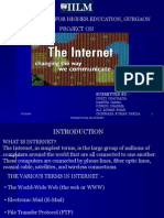 Final Presentation on Internet