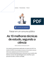 As 10 melhores formas de estudo, segundo a ciência