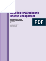 Guidelines for Alzheimers Management